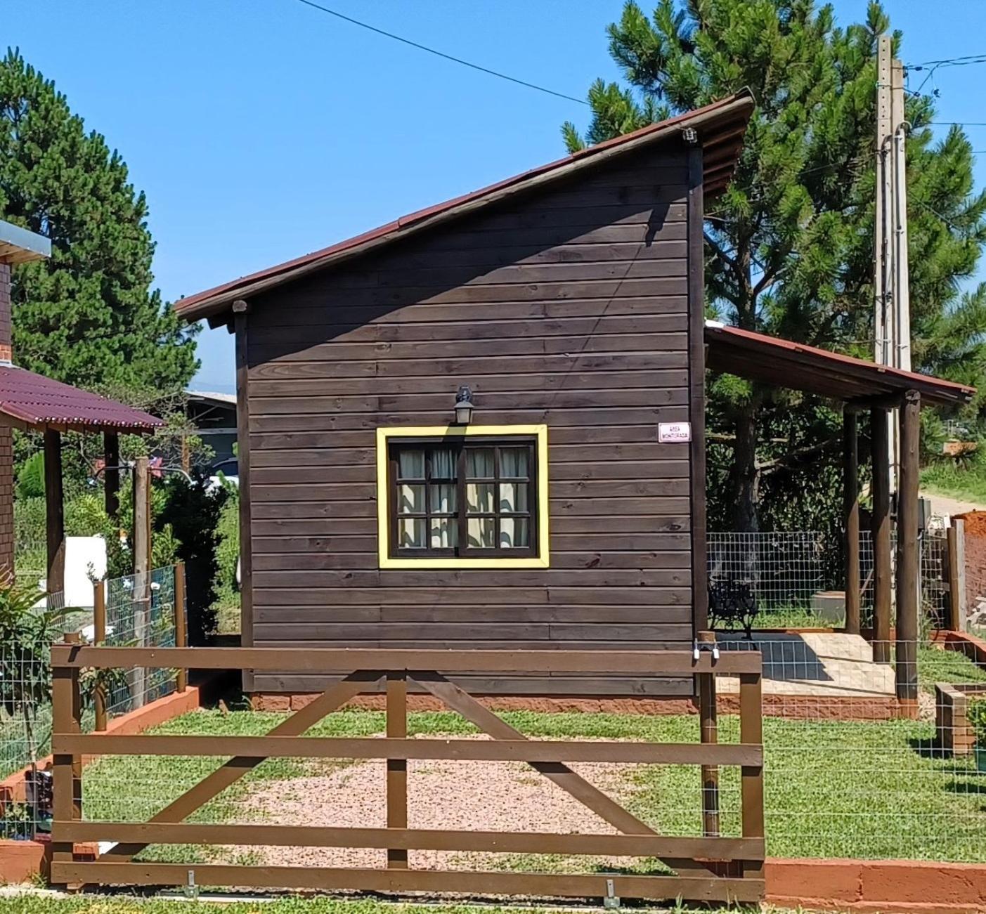 Chale Tribos Livres Villa Torres Buitenkant foto