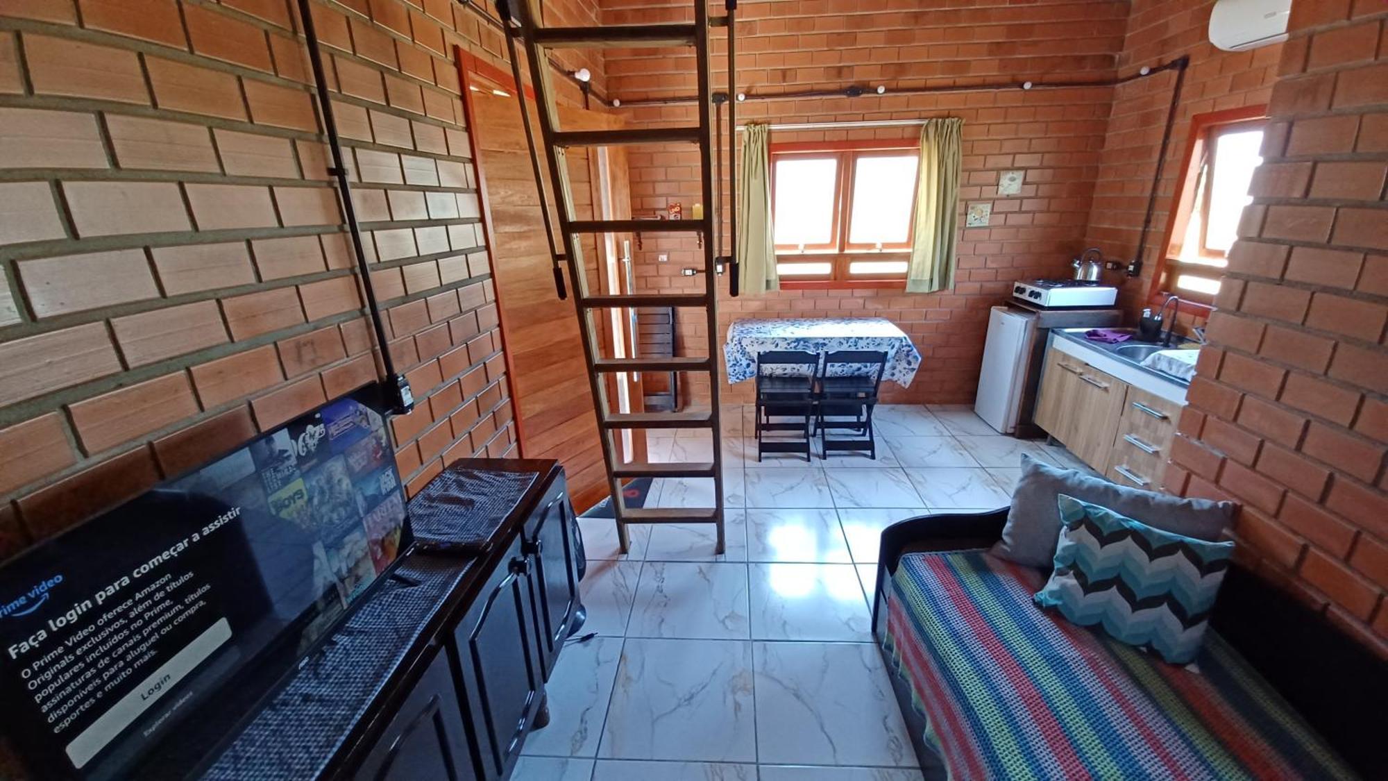 Chale Tribos Livres Villa Torres Buitenkant foto